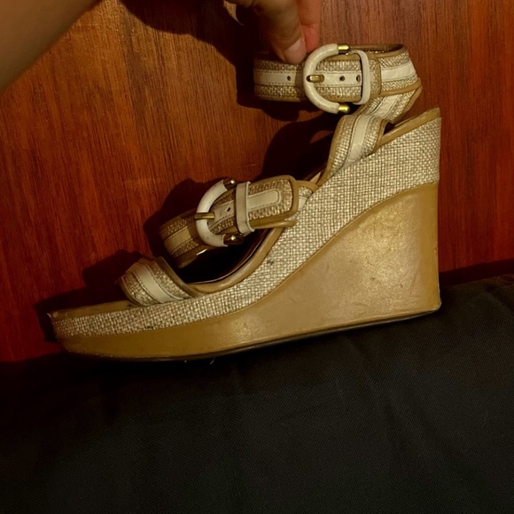 Coach wedge sandals - Picture 1 of 7